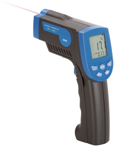 Vendita online Misuratore di temperatura ad infrarossi con puntatore laser T068 FERVI