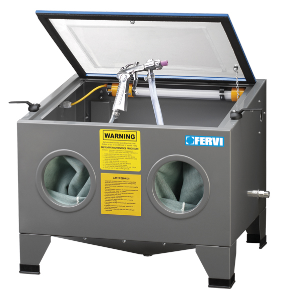 sabbiatrice per metalli