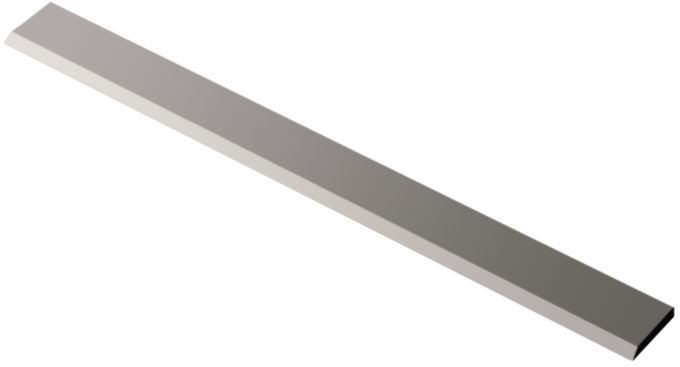 Set Di 3 Coltelli Per Pialla BAMATO BHM-250 – HSS 18%, 250x30x3 Mm, Qualità Tedesca