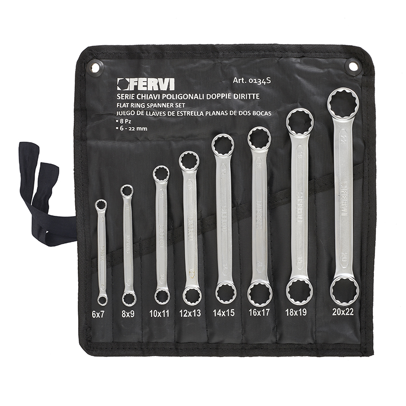 Flat ring on sale spanner set