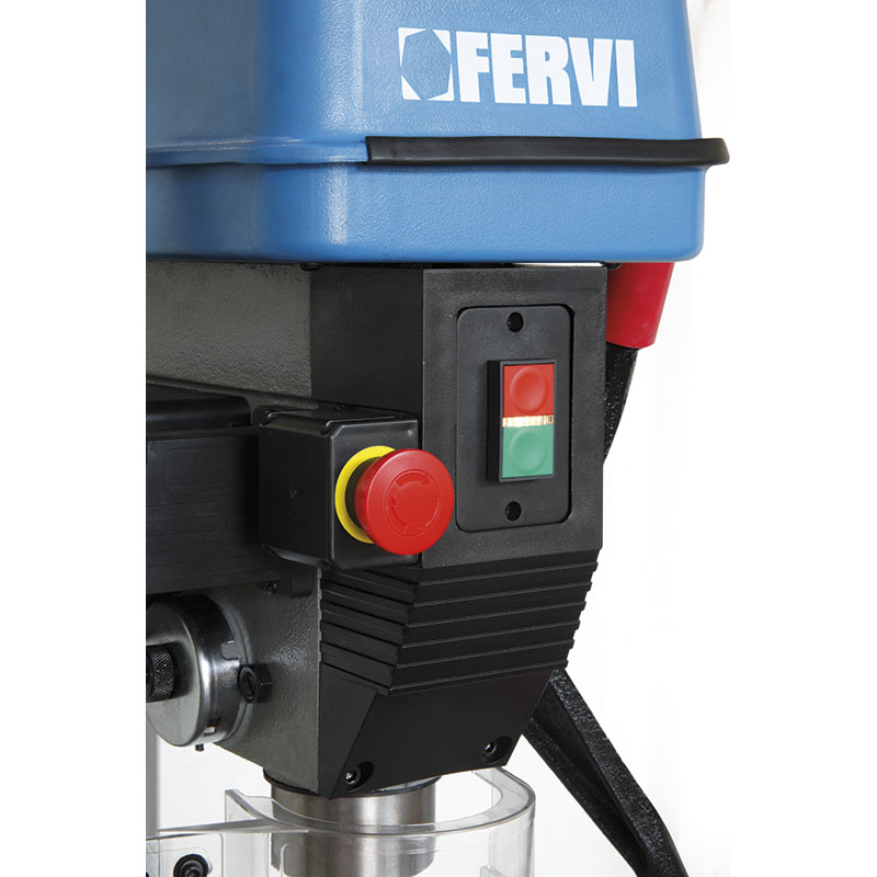 FLOOR DRILL PRESS WITH DRIVE BELT 0754/400V Belt drills presses Drill presses Machinery