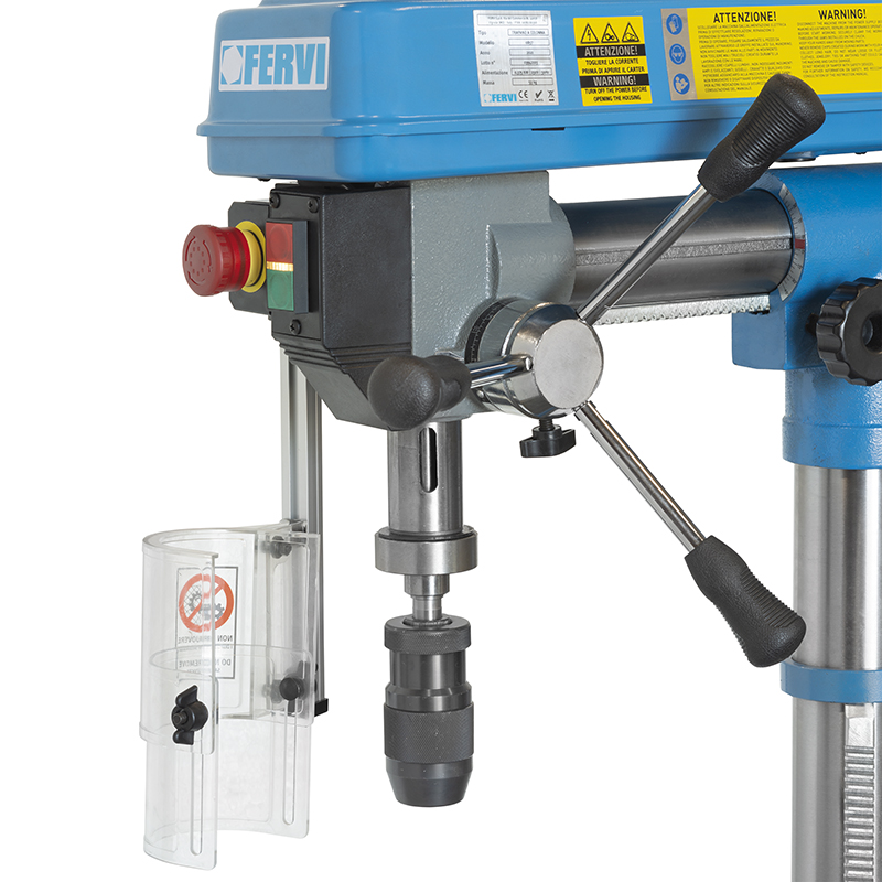 RADIAL FLOOR DRILL PRESS WITH DRIVE BELT 0857 Radial drilling