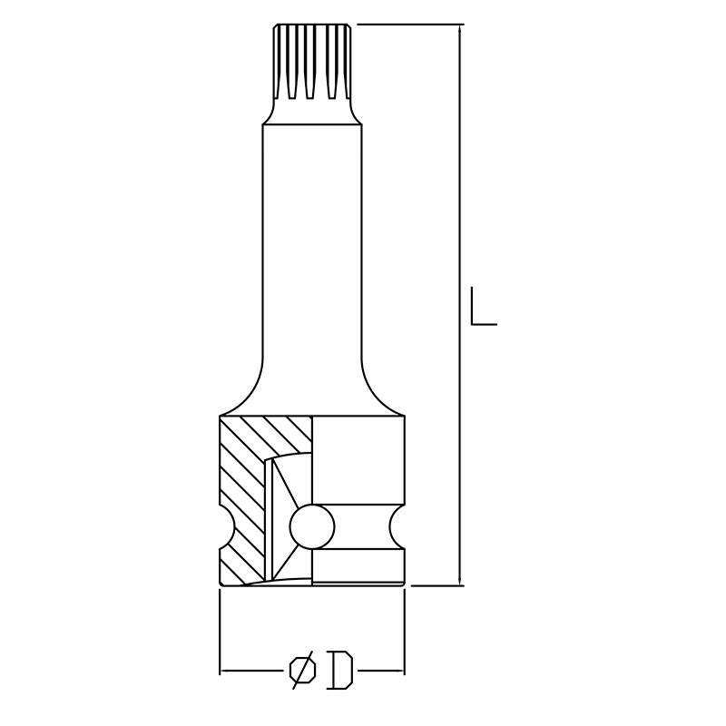 Presa MJW 1/2"" 12 Punti 13 Mm - Foto 5
