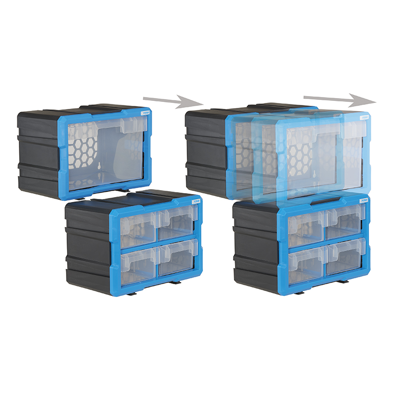 Cassetto Organizzatore Estraibile per Armadietto, Ripiani Estraibili in
