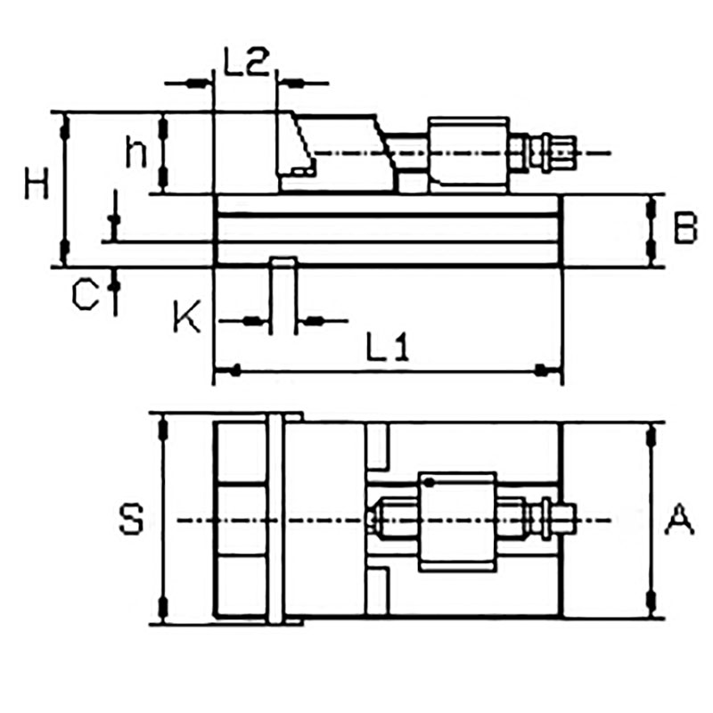 Morsa Di Precisione FERVI M012/050 - Acciaio Temperato, Apertura 65 Mm - Foto 5