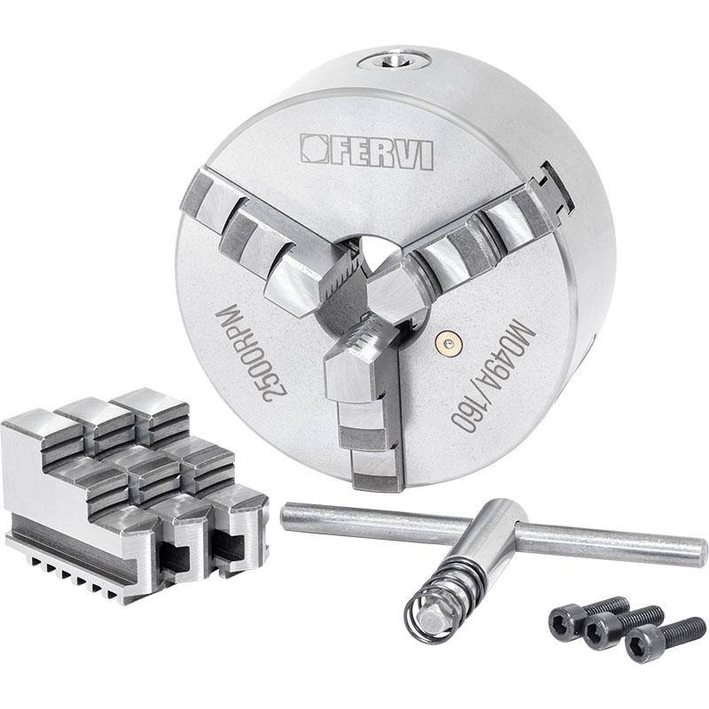 MANDRINO A 3+3 GRIFFE AUTOCENTRANTE DI PRECISIONE