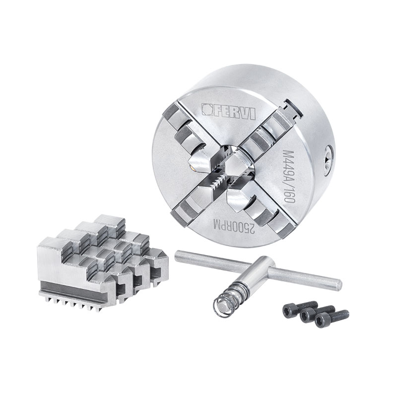 MANDRINO A 4+4 GRIFFE AUTOCENTRANTE DI PRECISIONE