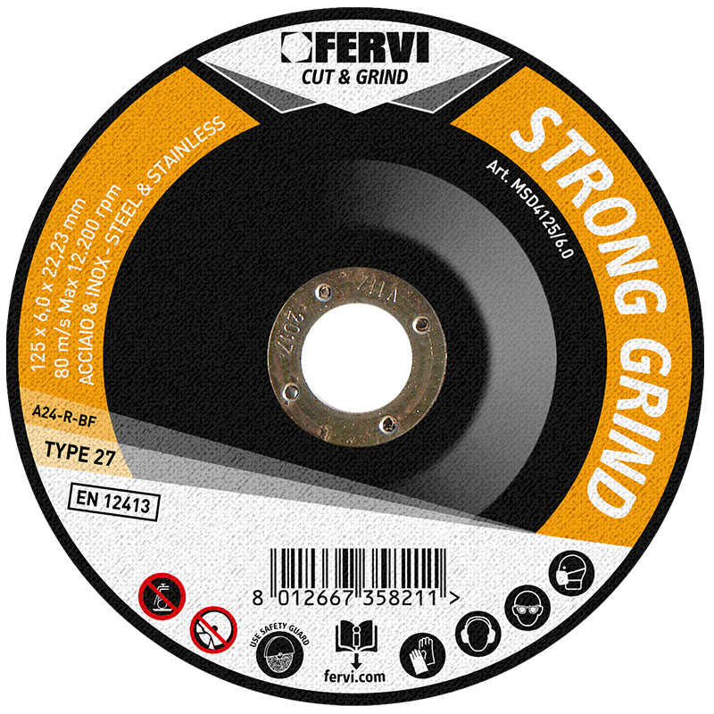 Disco Da Sbavo KWB Cut-Fix 793165 115mm Per Metallo E Acciaio, Ideale Per Smerigliatrici Angolari