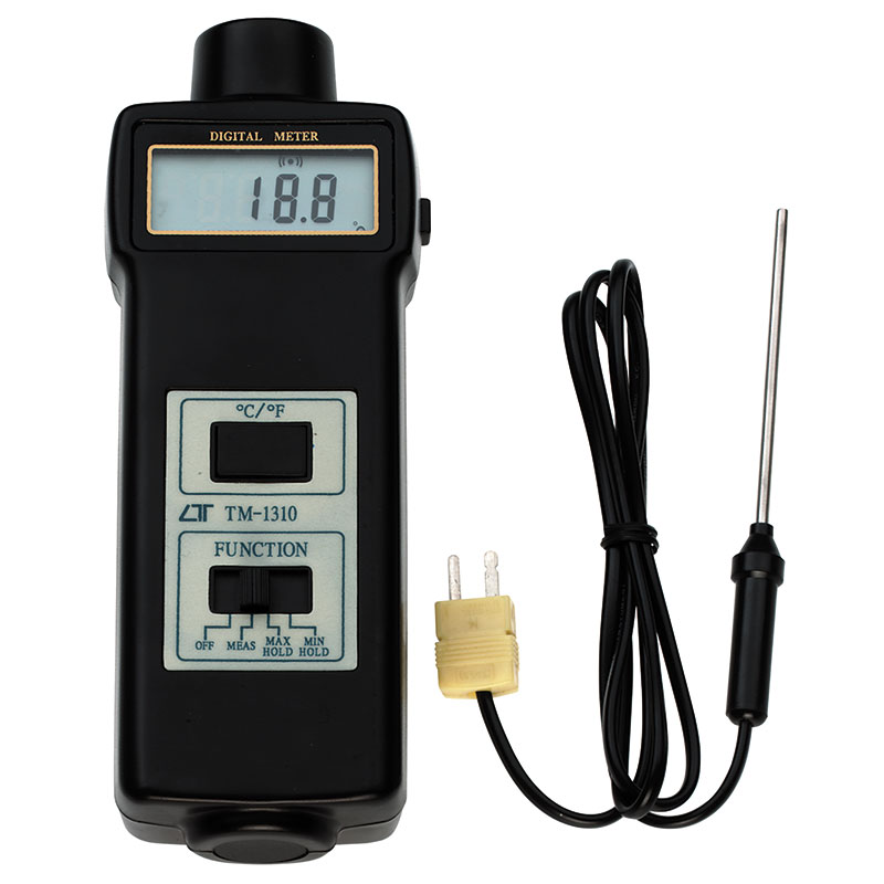PORTABLE DIGITAL TEMPERATURE METER - T055, Digital meters, Analogic and digital  meters, Measure